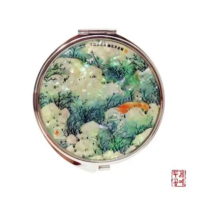【電気】梅花初屋道 ハンドミラー