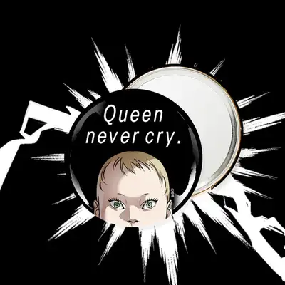 [Gijamaee] Queen Never Cry / Webtoon Finger Mirror 1 Type 75mm | Webtoon Goods