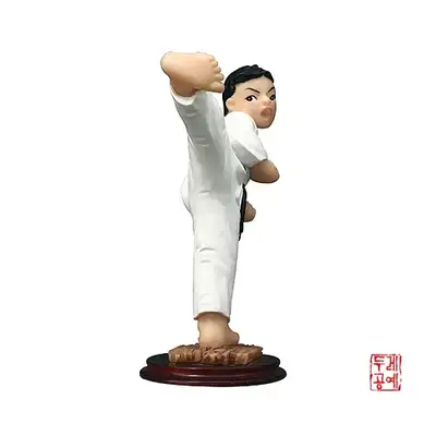 ぬいぐるみ単品小[テコンドー-横蹴り]