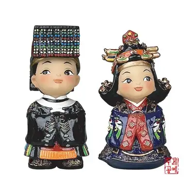 人形セット 中[朝鮮王,王妃Ⅱ]