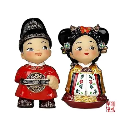 人形セット 中[朝鮮王,王妃Ⅰ]