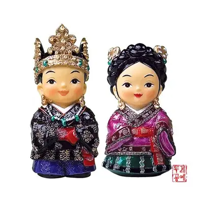 ぬいぐるみセット 中[伽耶王,王妃]