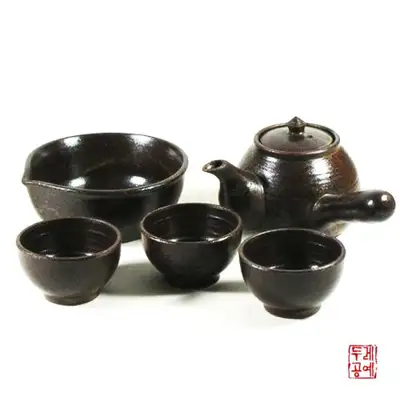 伝統オンギ 3人用茶器セット