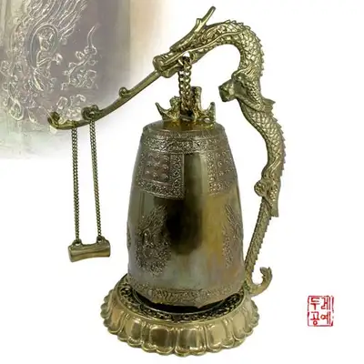 聖徳大王神鐘 ゴールド 中サイズ