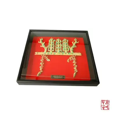 천馬塚金冠額縁
