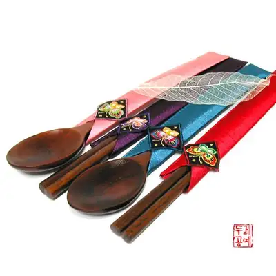 木製スプーン・箸セット (2種類)