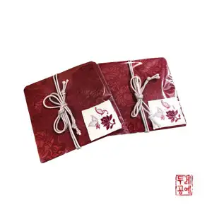 シルク コースター セット【刺繍】