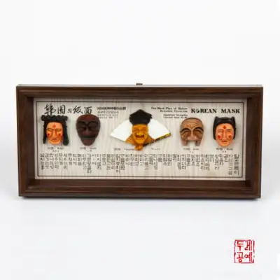 【韓国の遺産】5種類 タルフレーム