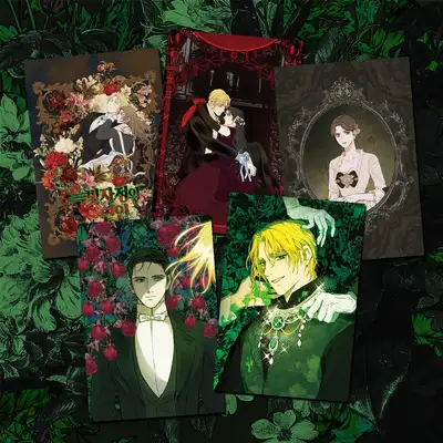 [Green Light Midnight Romance] Webtoon Postcard Set (6 Types) | Webtoon Goods