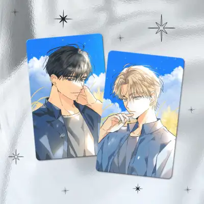 A World Without You Webtoon Lenticular Photocard 2-Type Set | CardTech